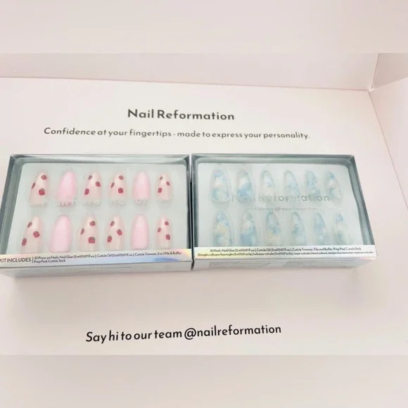 4 New Nail Reformation / Glamnetic nails price each or bundle MSG COLORS TO BUY - Picture 7 of 16